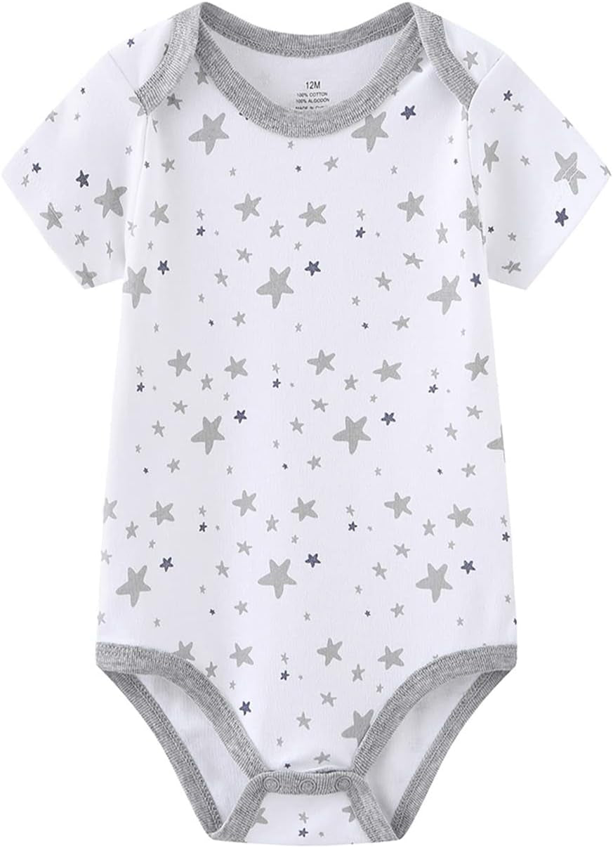 Newborn Baby Clothes Set Short Sleeve Baby Boy Pants Baby Girl Bodysuits Baby Layette Sets