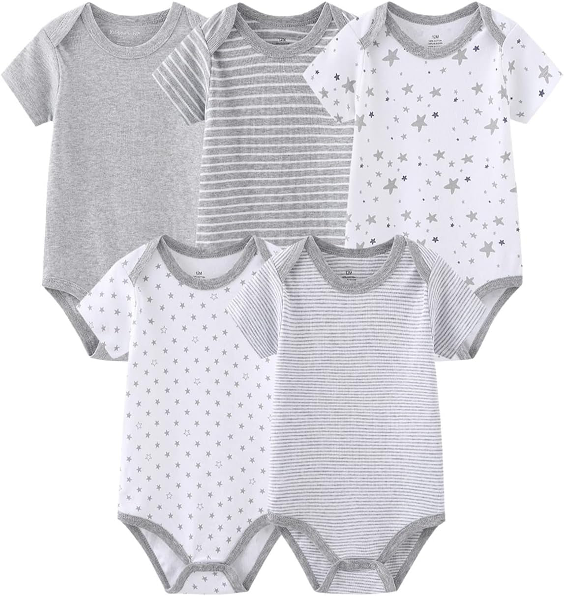 Newborn Baby Clothes Set Short Sleeve Baby Boy Pants Baby Girl Bodysuits Baby Layette Sets