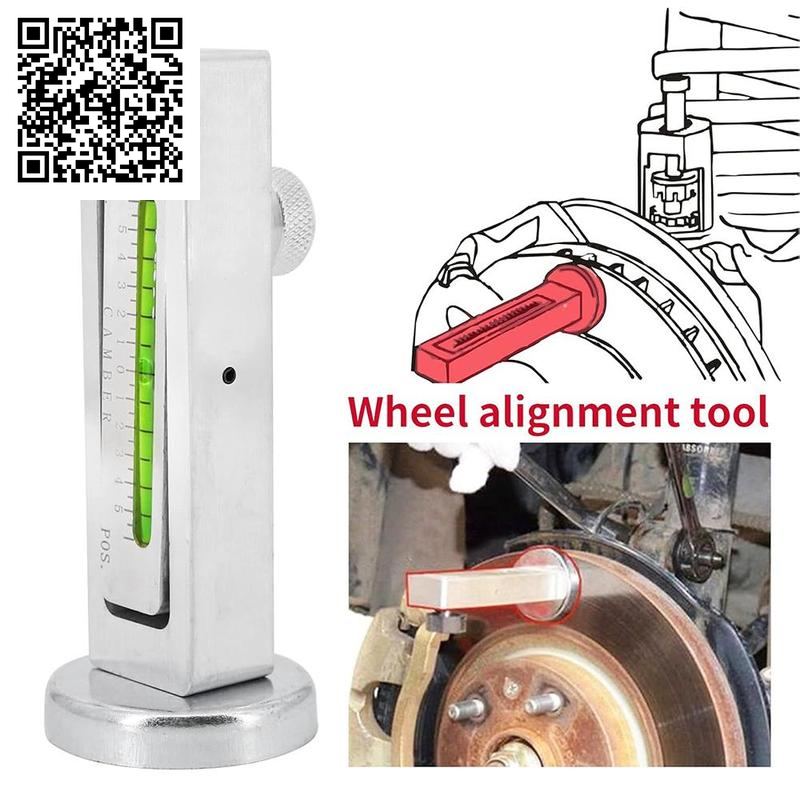 Universal Automotive Adjustable Magnetic Gauge Tool, Camber Castor Strut Wheel Alignment Tools for Car Vehicle Truck RV Tire, Wheel Gauge, Camber Alignment Tools, Camber Gauge, Car Gadgets for Men