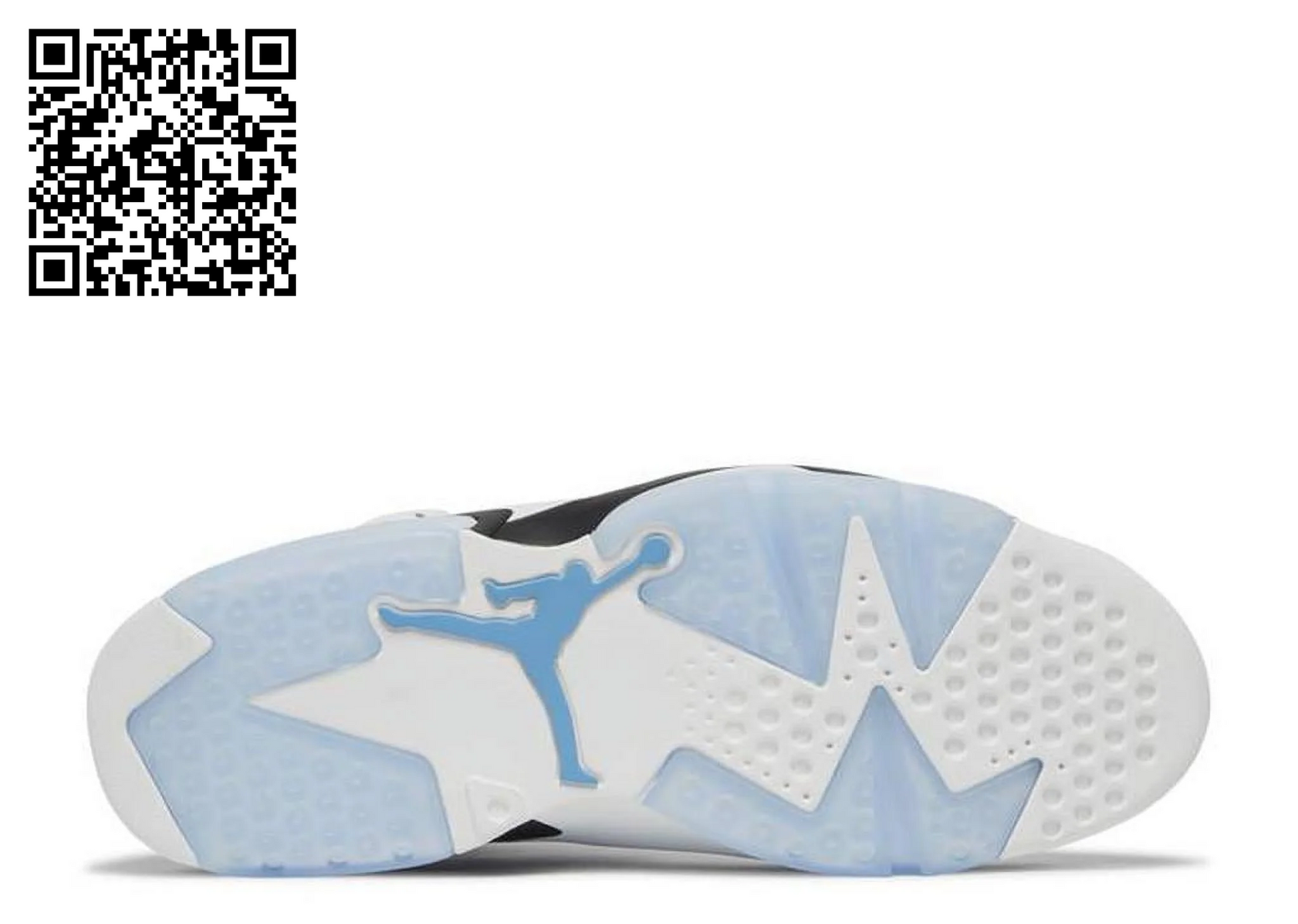 (GS) Air Jordan 6 Retro 'White / UNC University Blue' (2022) 384665-410